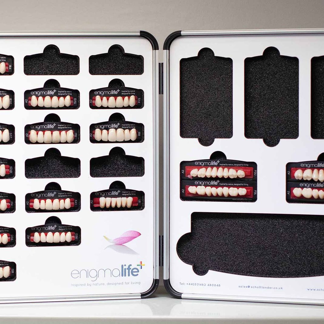 Selection of teeth for dentures