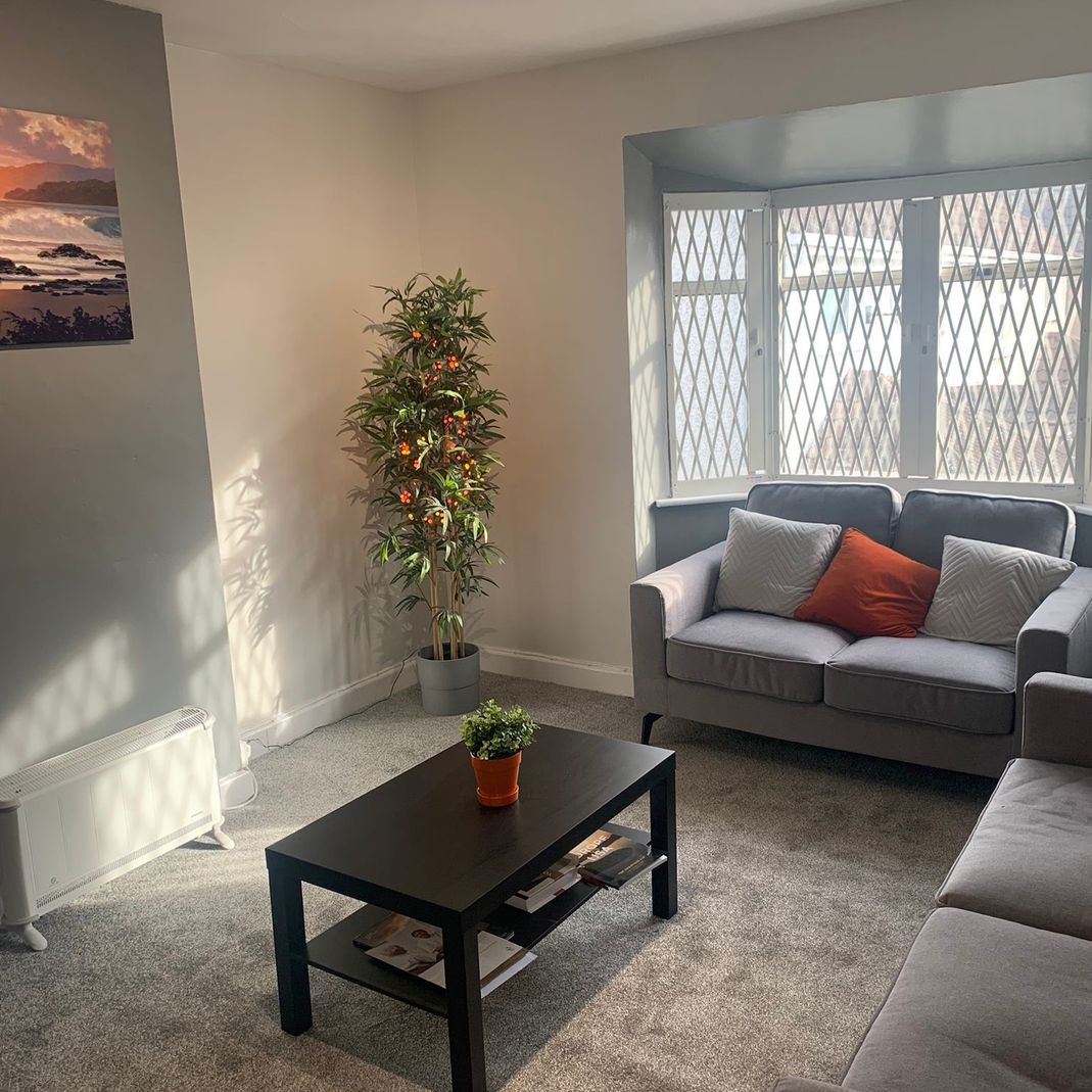 Protrait orientation photograph of Walkinstown Dental Studio's waiting room